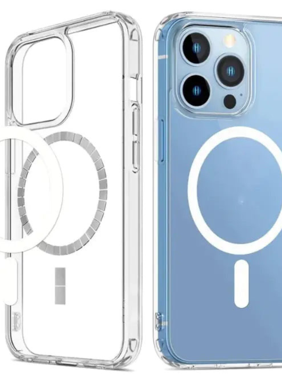 Magnetiskt Transparent Telefonfodral