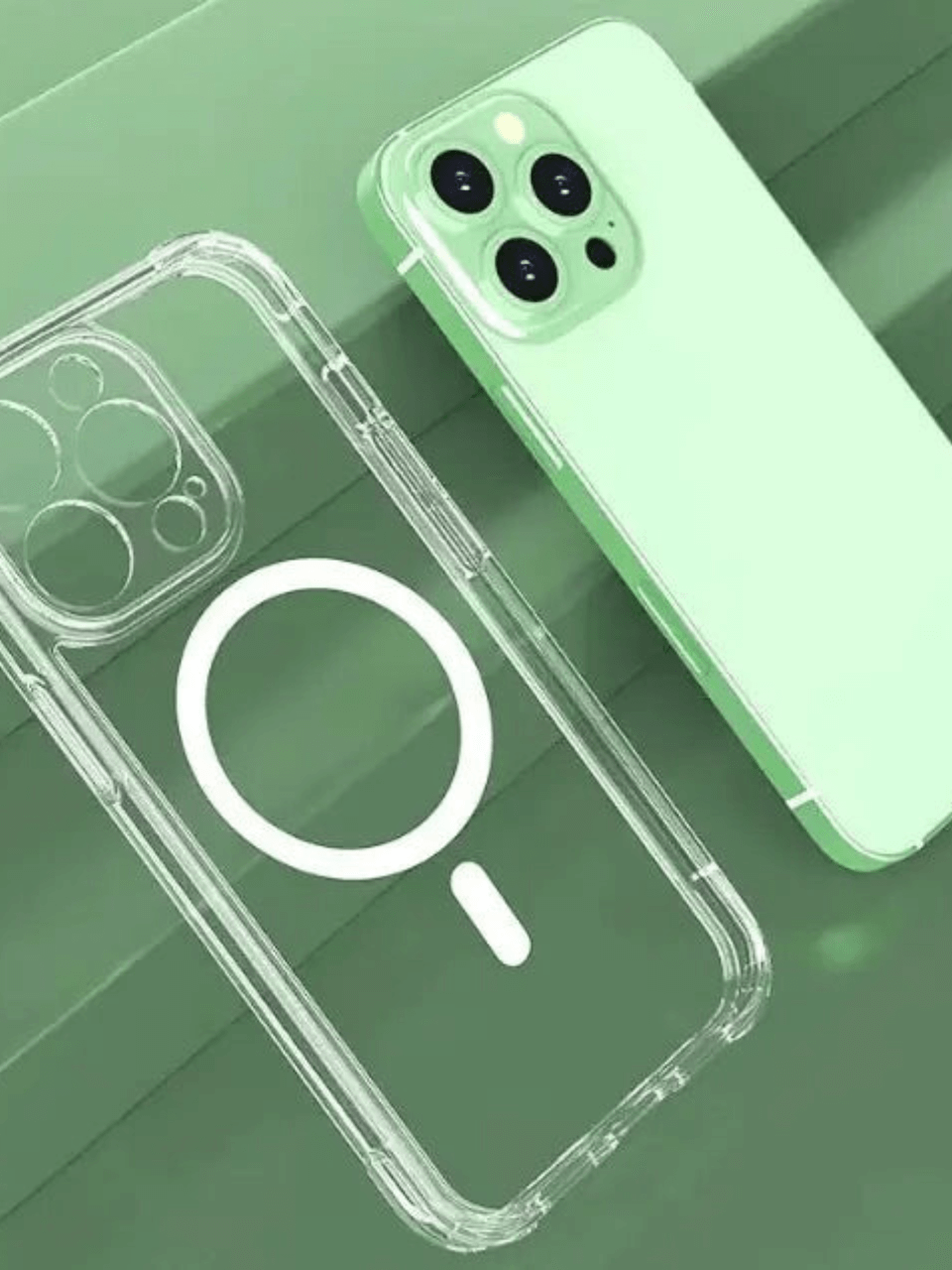 Magnetiskt Transparent Telefonfodral